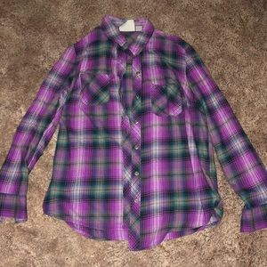 purple flannel